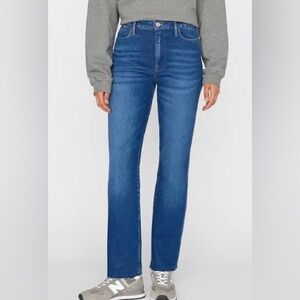 FRAME Le Super High Straight Jeans Jericho